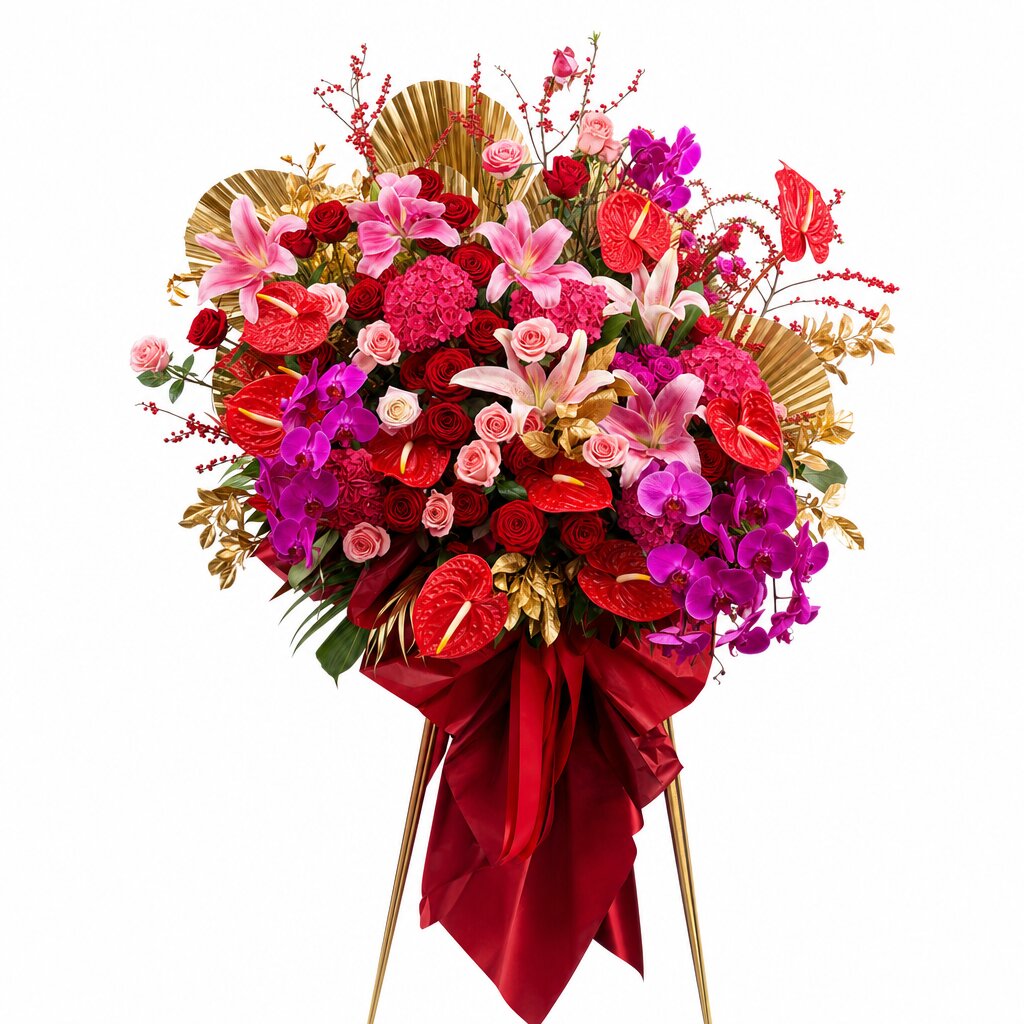 Grand Opening Flower Stand (Deluxe) — 開張花籃(豪華)
